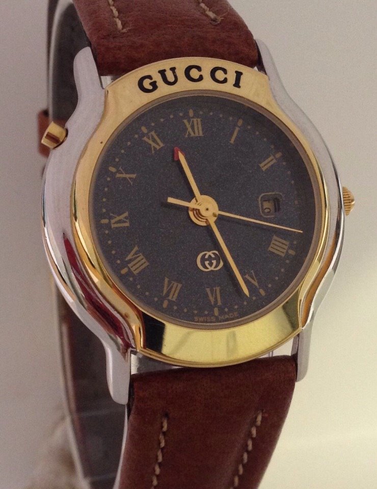 稼働 GUCCI 腕時計 8200JR ゴールド 新品電池 ヴィンテージ2258 GUCCI - 稼働 GUCCI 腕時計 8200JR ゴールド 新品電池 ヴィンテージ